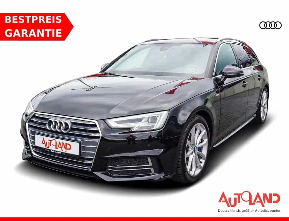 Audi A4 Avant 3.0 TDI quattro S-line LED Navi Keyless 07/2017-photo-0