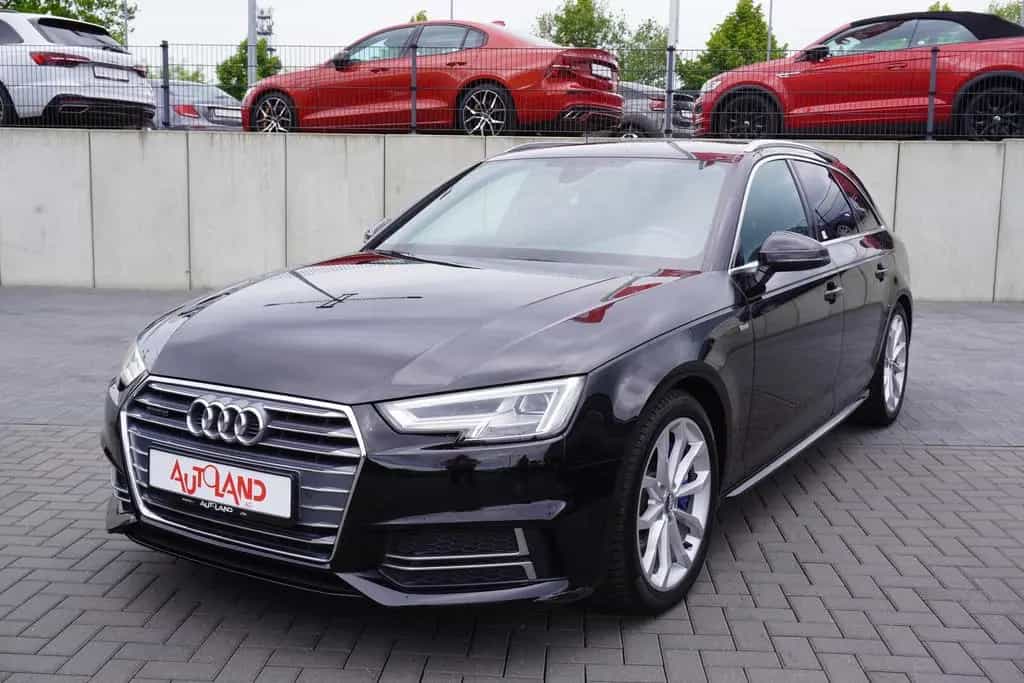 Audi A4 Avant 3.0 TDI quattro S-line LED Navi Keyless 07/2017-photo-1