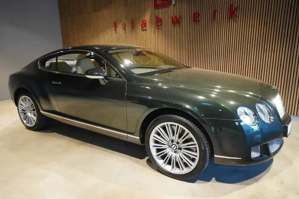 Bentley Continental GT SPEED 6.0 W12*grün/beige*RHD* 03/2008-photo-14