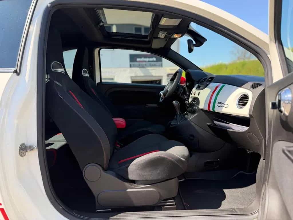 Abarth 500 /Klima/Garantie/MFL/Schiebedach/Sportauspuff 05/2012-photo-14