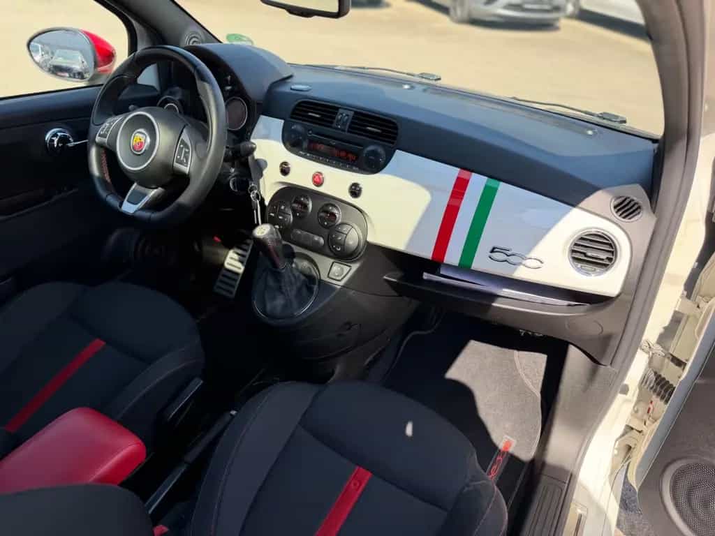 Abarth 500 /Klima/Garantie/MFL/Schiebedach/Sportauspuff 05/2012-photo-16