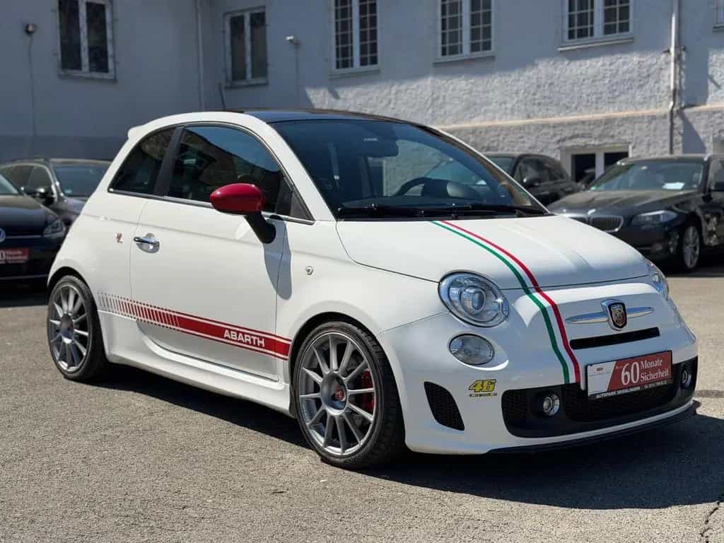 Abarth 500 /Klima/Garantie/MFL/Schiebedach/Sportauspuff 05/2012-photo-2