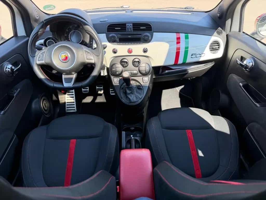 Abarth 500 /Klima/Garantie/MFL/Schiebedach/Sportauspuff 05/2012-photo-9