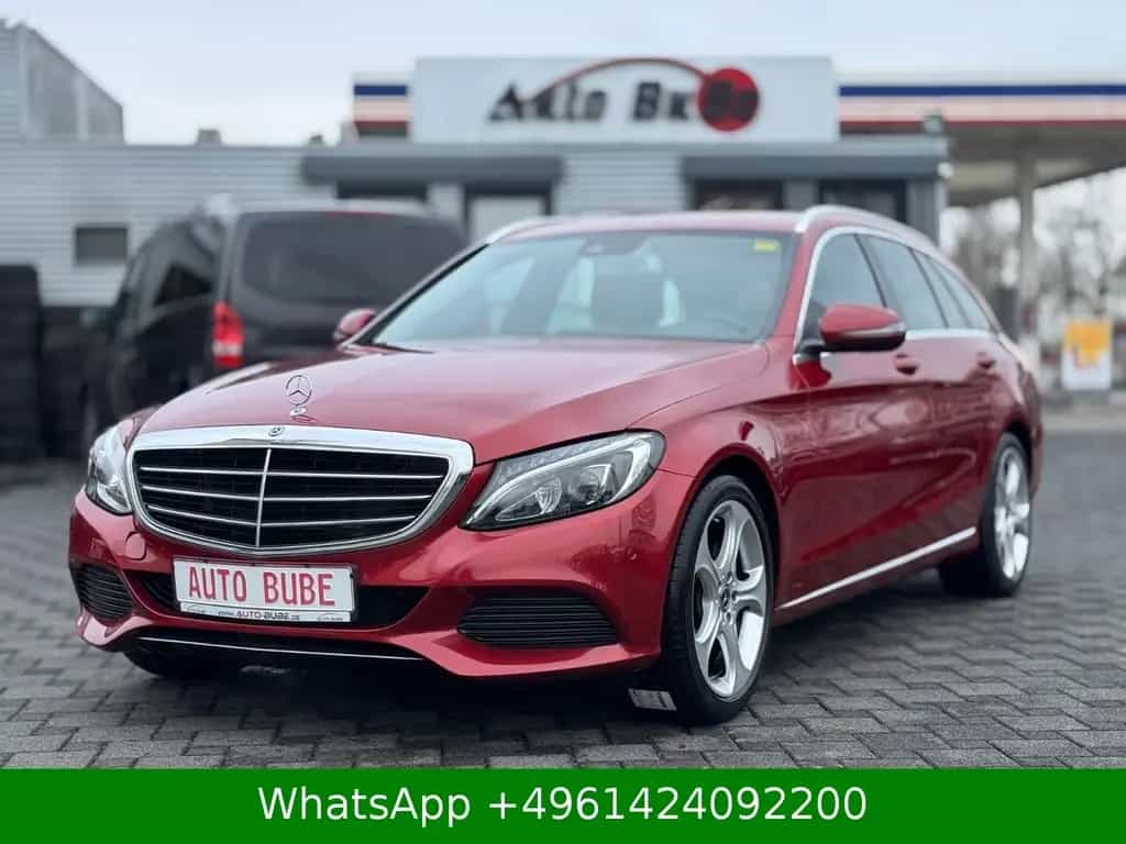 Mercedes-Benz C-Class 200 T CGI LED|AHK|AUTOM 10/2017-photo-0