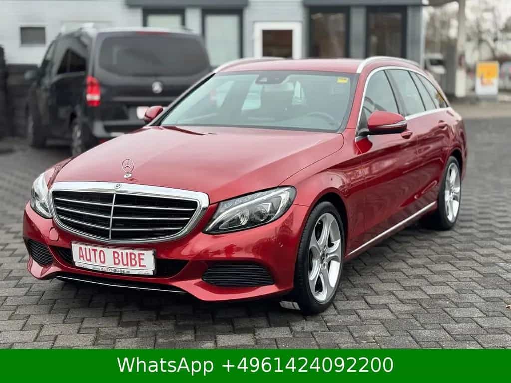 Mercedes-Benz C-Class 200 T CGI LED|AHK|AUTOM 10/2017-photo-1