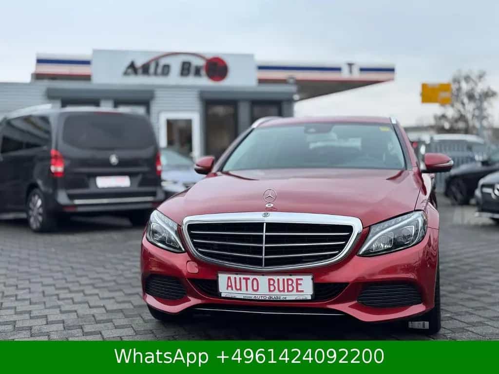 Mercedes-Benz C-Class 200 T CGI LED|AHK|AUTOM 10/2017-photo-10
