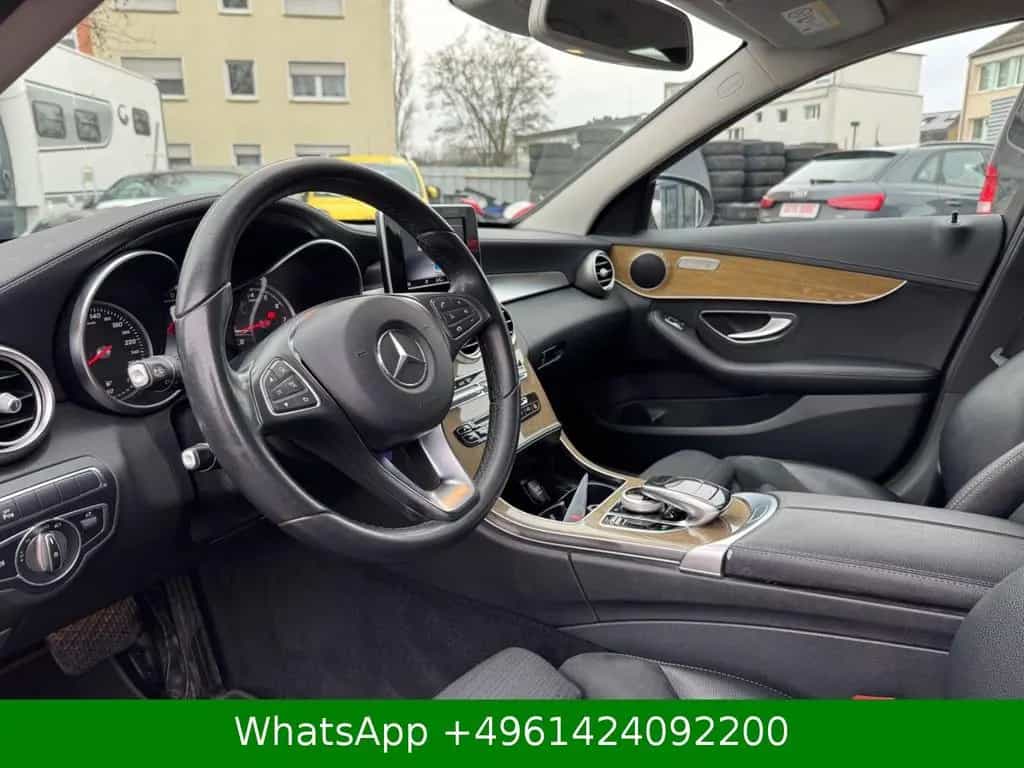 Mercedes-Benz C-Class 200 T CGI LED|AHK|AUTOM 10/2017-photo-12