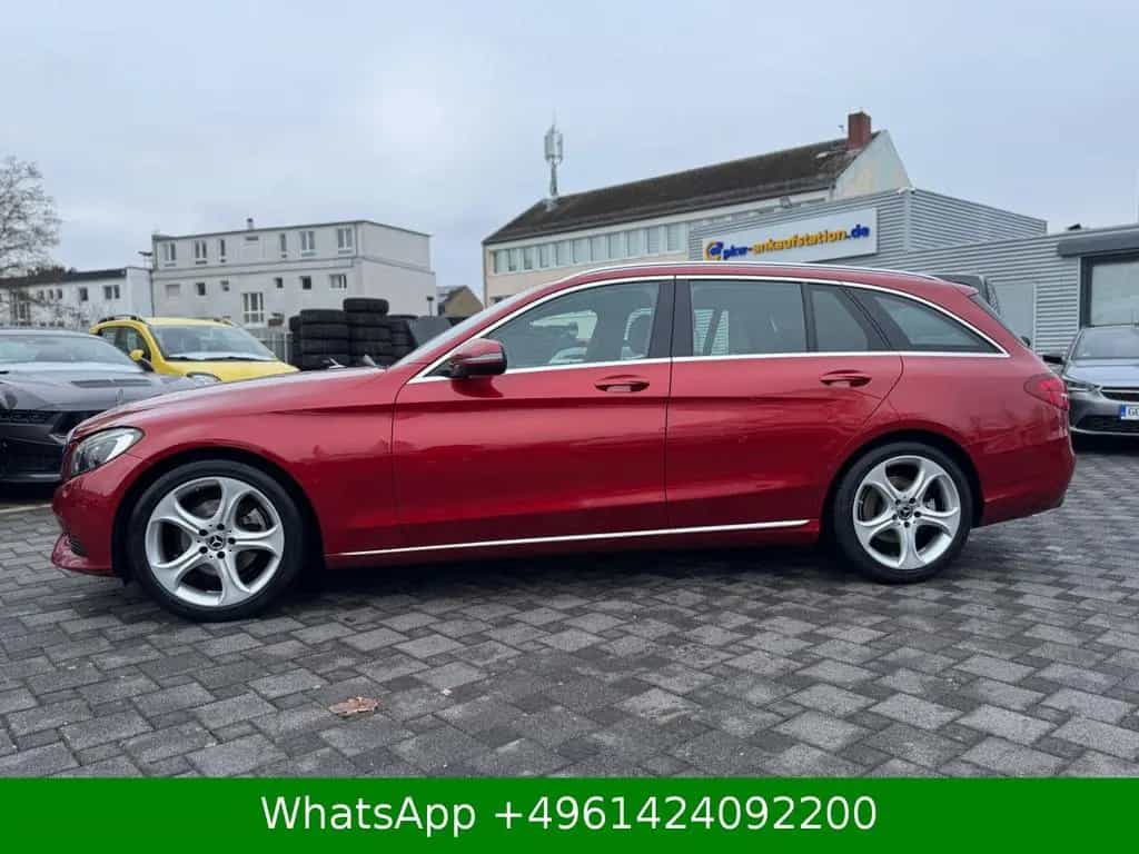 Mercedes-Benz C-Class 200 T CGI LED|AHK|AUTOM 10/2017-photo-2