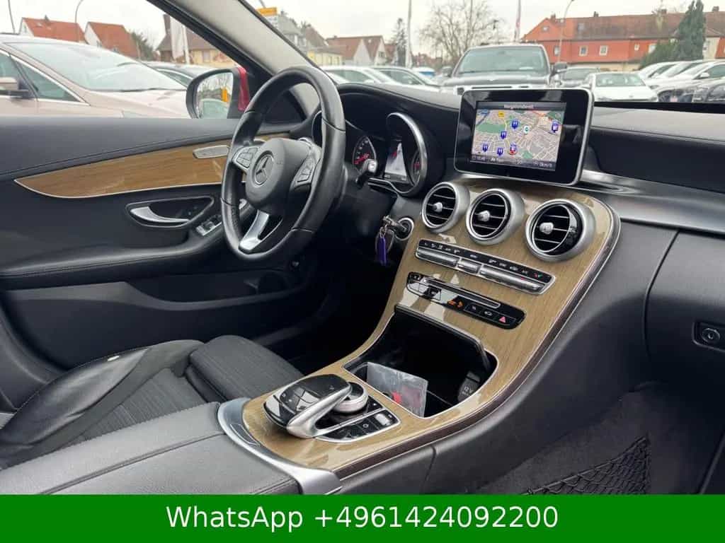 Mercedes-Benz C-Class 200 T CGI LED|AHK|AUTOM 10/2017-photo-25