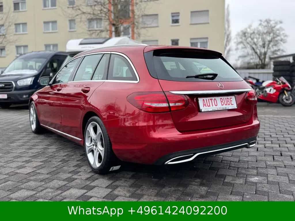 Mercedes-Benz C-Class 200 T CGI LED|AHK|AUTOM 10/2017-photo-3