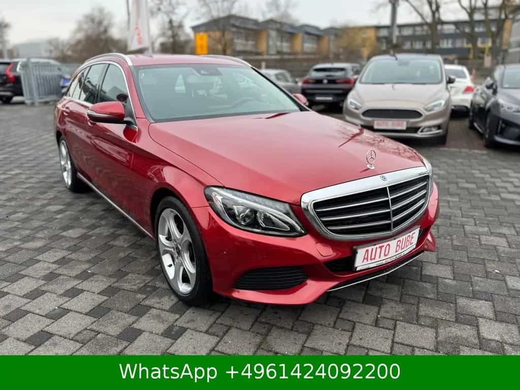 Mercedes-Benz C-Class 200 T CGI LED|AHK|AUTOM 10/2017-photo-8