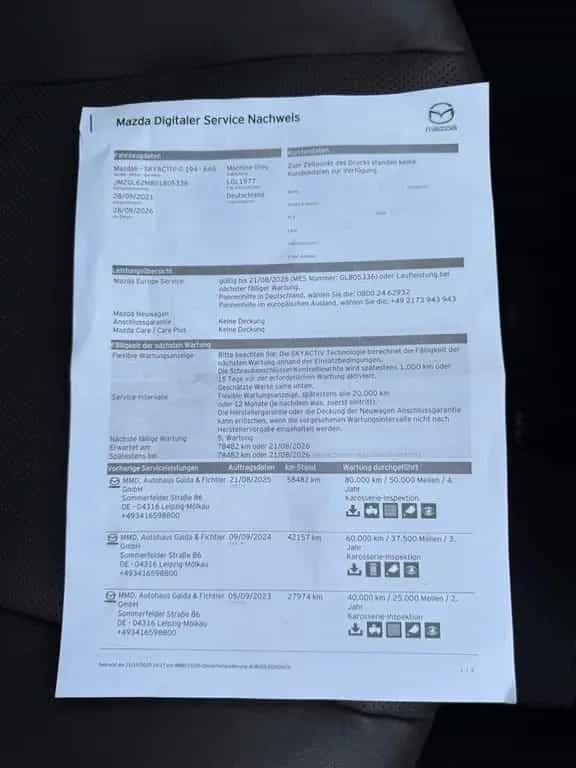 Mazda 6 Lim. 2.5 Autom/Sports-Line Plus/nahe Vollausst 09/2021-photo-30