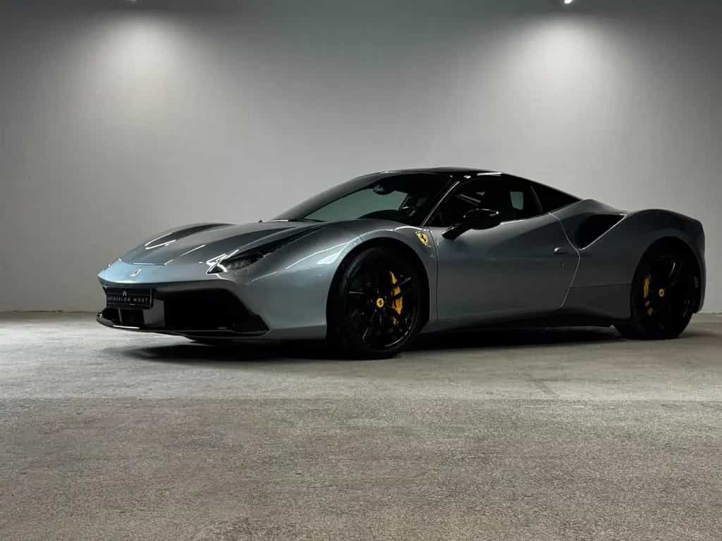 Ferrari 488 GTB GTB *WARRANTY*CARBON*GRIGIO TITANIO* 04/2018-photo-0
