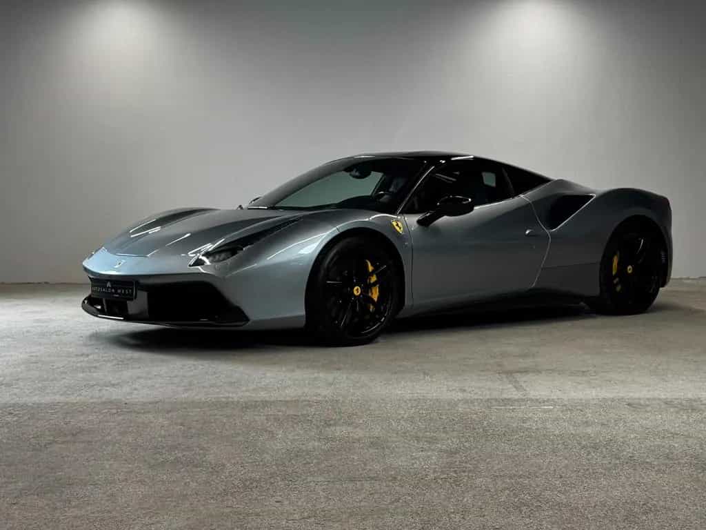 Ferrari 488 GTB GTB *WARRANTY*CARBON*GRIGIO TITANIO* 04/2018-photo-1