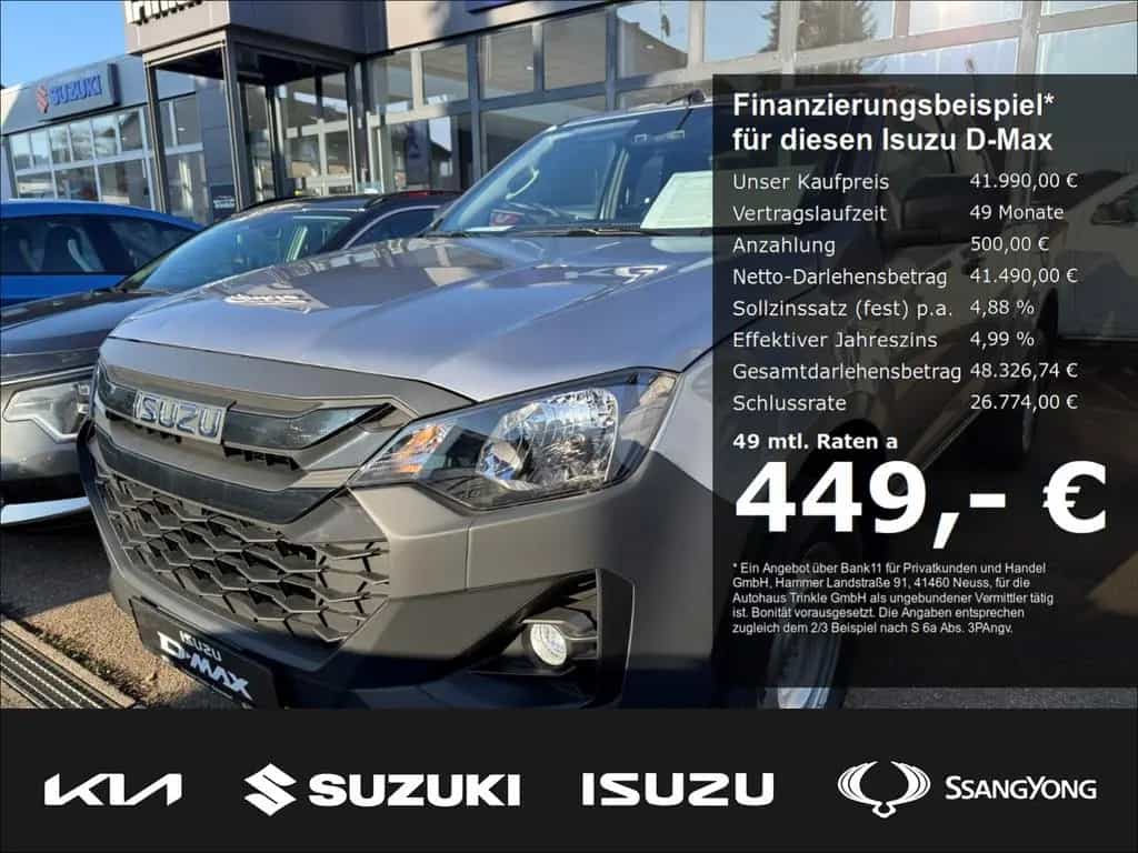Isuzu D-Max Space Cab 4WD L Laderaumbeschichtung Apple null-photo-0