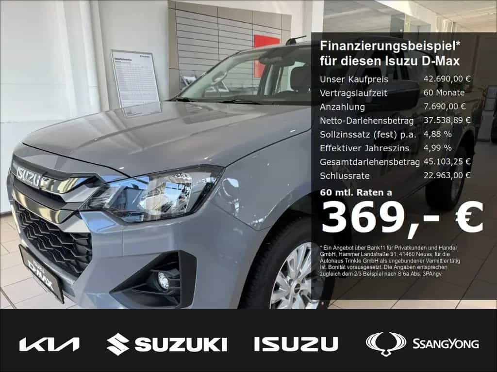 Isuzu D-Max Double Cab 4WD LS Apple CarPlay Android Au null-photo-0