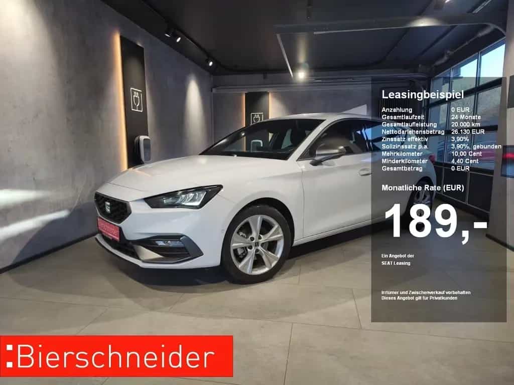 Seat Leon 1.5 eTSI DSG FR ab 189.- 990.- Anzahlung AL 03/2025-photo-0