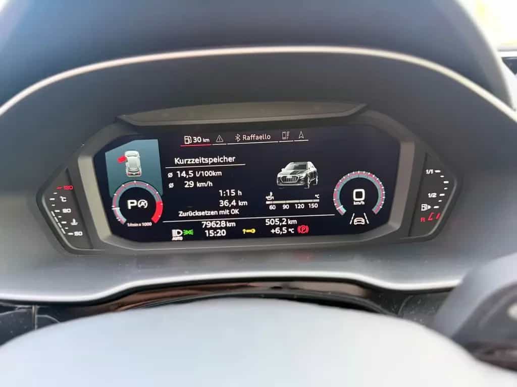 Audi Q3 45 TFSI QUATTRO 3XSLINE B&O LED KAMERA STANDH 04/2019-photo-17