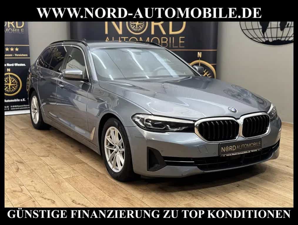 BMW 5 Series 520 d Touring *LED*AHK*ACC*ParkAss*Leder*Memory* 04/2021-photo-2