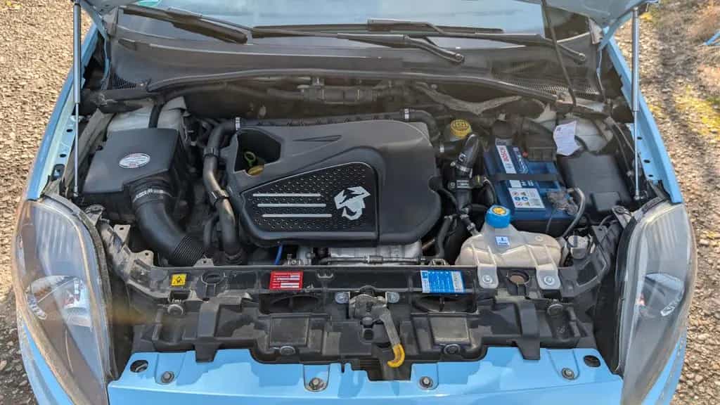 Abarth Grande Punto 1.4 T-Jet 16V - Gulf Edition 10/2009-photo-11