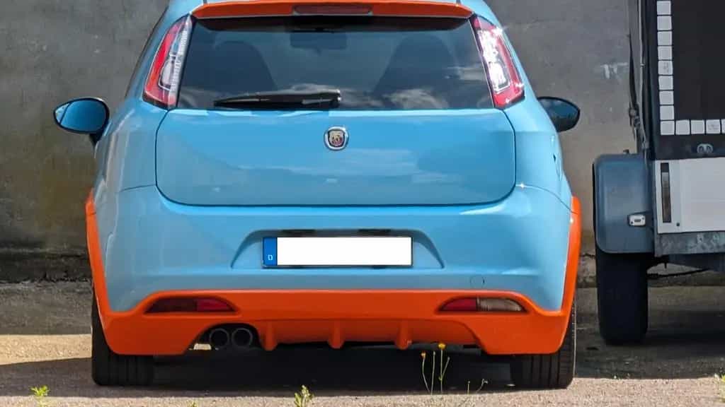 Abarth Grande Punto 1.4 T-Jet 16V - Gulf Edition 10/2009-photo-2