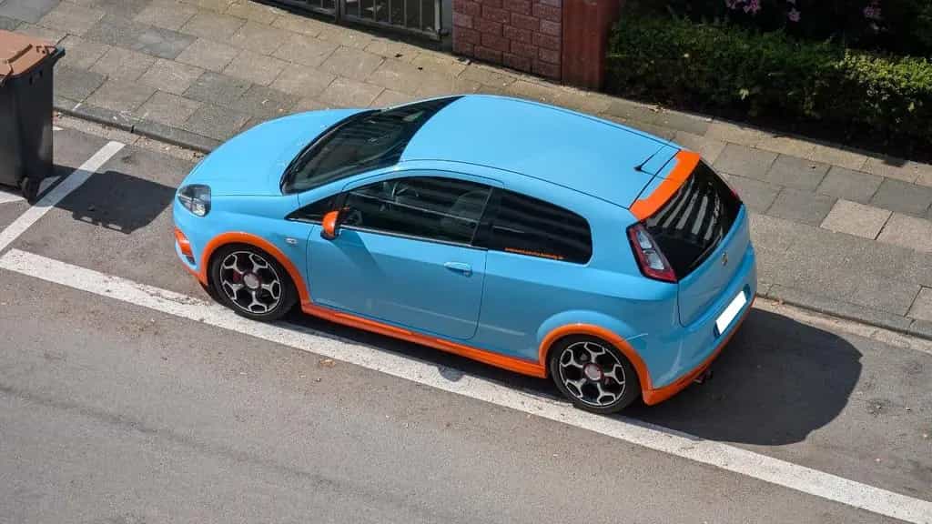 Abarth Grande Punto 1.4 T-Jet 16V - Gulf Edition 10/2009-photo-3
