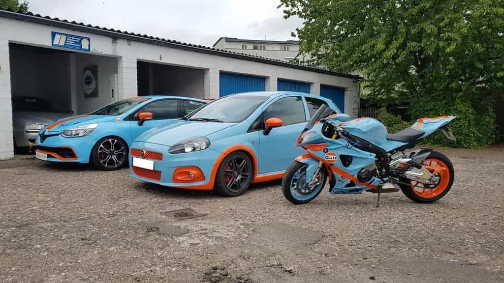 Abarth Grande Punto 1.4 T-Jet 16V - Gulf Edition 10/2009-photo-4