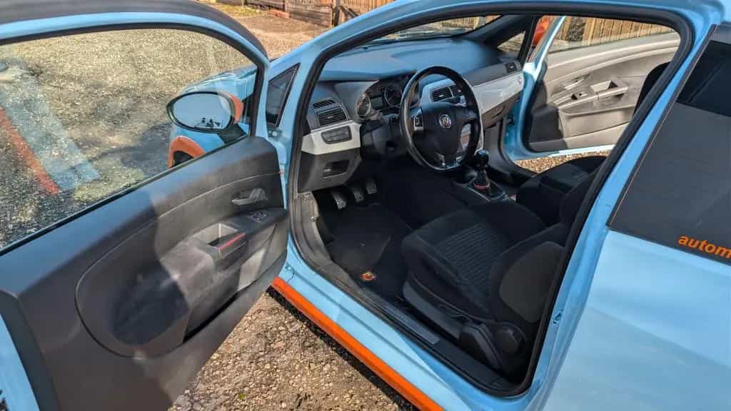 Abarth Grande Punto 1.4 T-Jet 16V - Gulf Edition 10/2009-photo-5