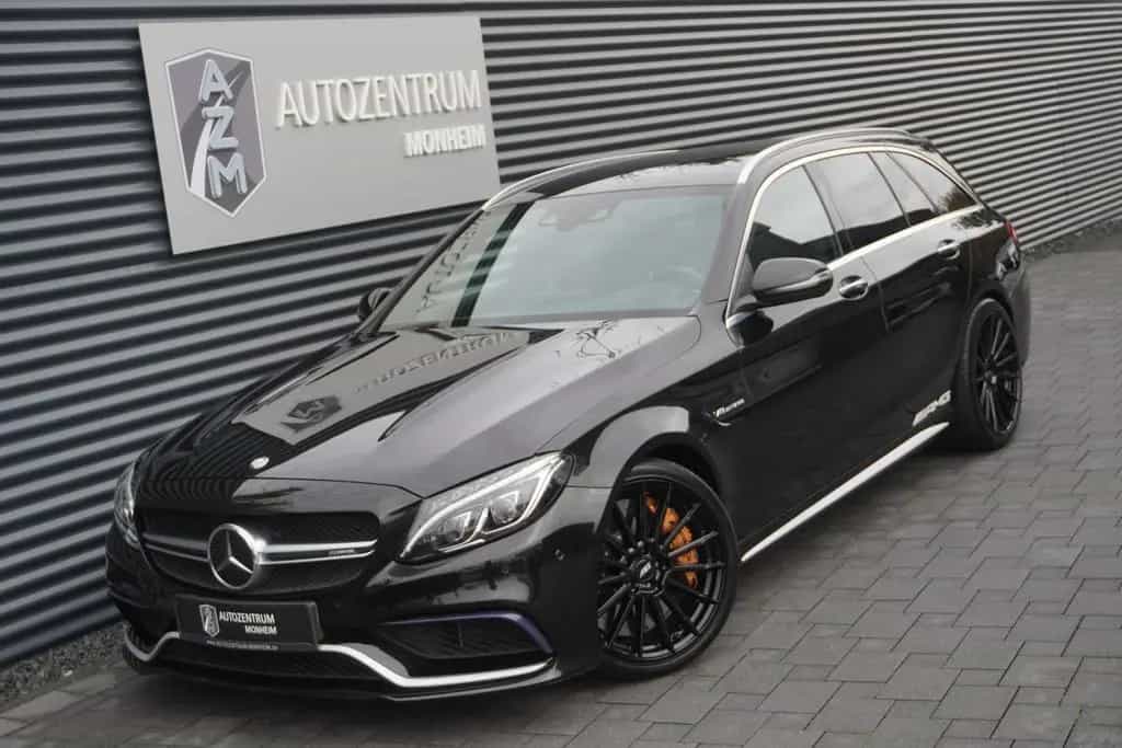 Mercedes-Benz C-Class AMG S|BURMESTER|KERAMIK|HEAD-UP|KEYLESS|NAVI 08/2015-photo-0