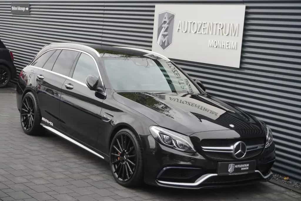 Mercedes-Benz C-Class AMG S|BURMESTER|KERAMIK|HEAD-UP|KEYLESS|NAVI 08/2015-photo-2