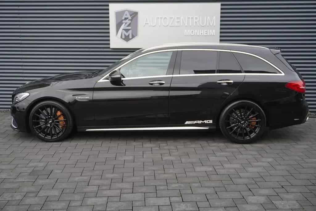 Mercedes-Benz C-Class AMG S|BURMESTER|KERAMIK|HEAD-UP|KEYLESS|NAVI 08/2015-photo-3