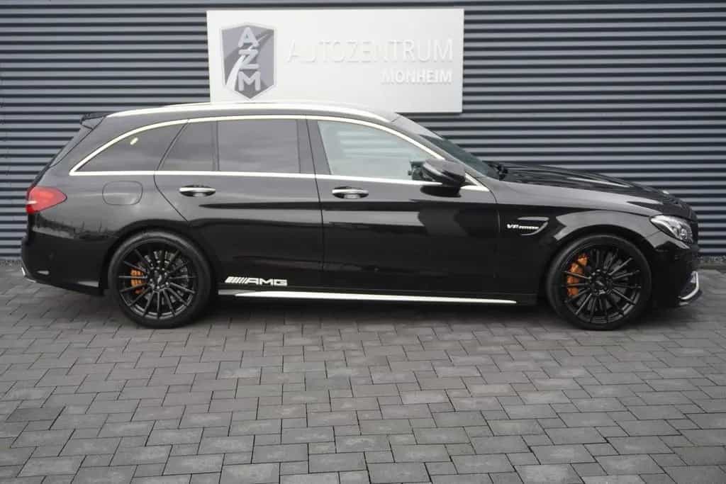 Mercedes-Benz C-Class AMG S|BURMESTER|KERAMIK|HEAD-UP|KEYLESS|NAVI 08/2015-photo-4