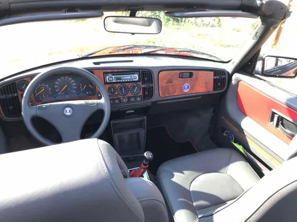 Saab 900 i 16 cat Cabriolet 02/1993-photo-6