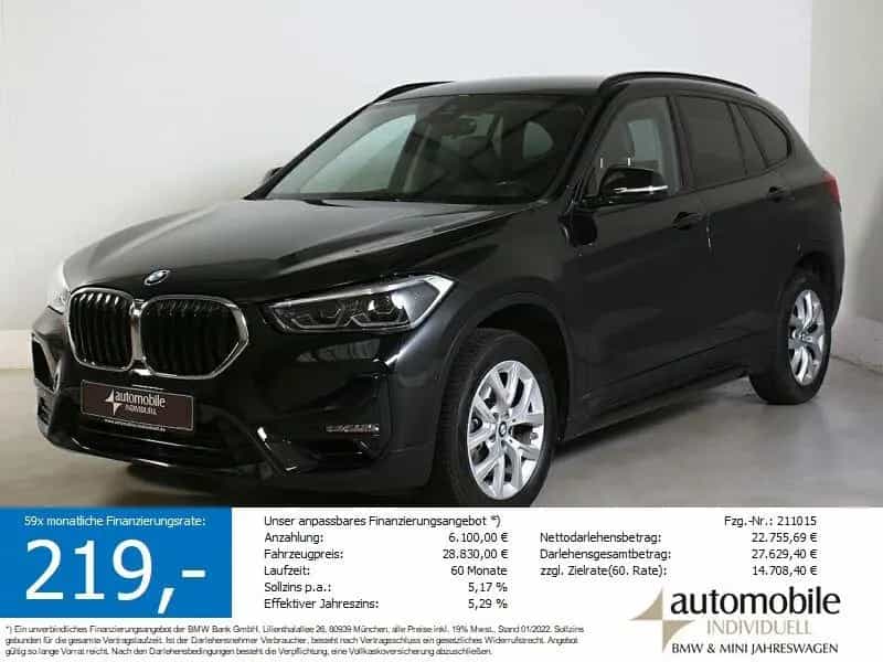 BMW X1 20iA sDr Sport Line LED Navi Leder Kamera 05/2022-photo-0