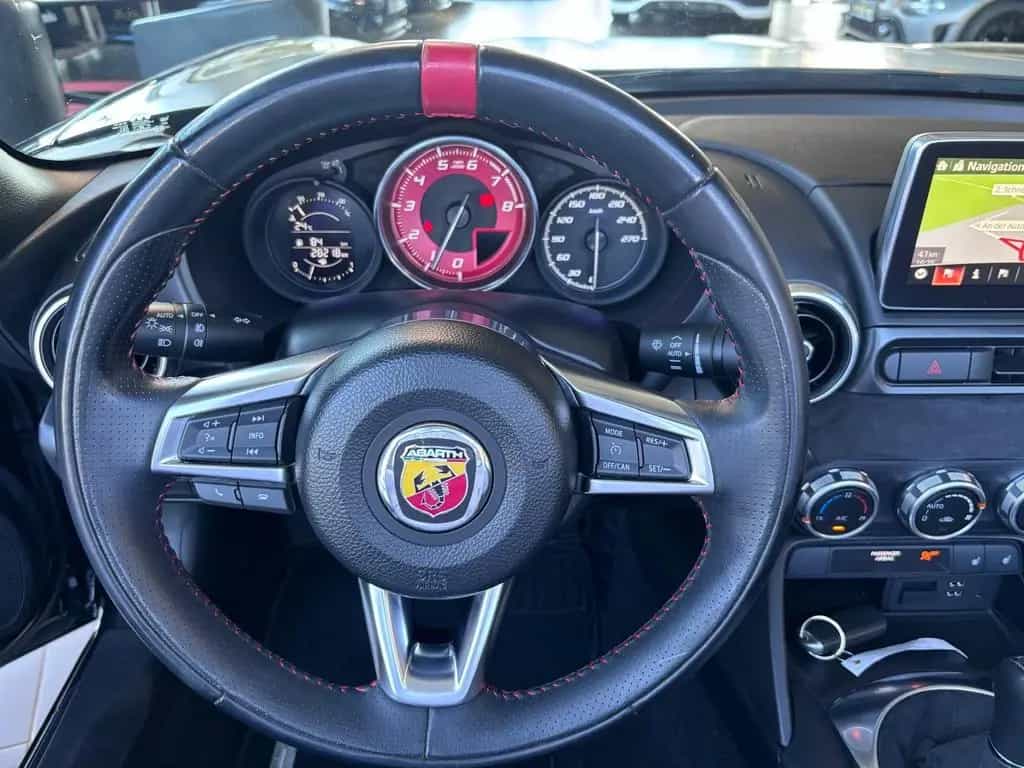 Abarth 124 Spider Navi BOSE LED LEDER ALU 03/2018-photo-16