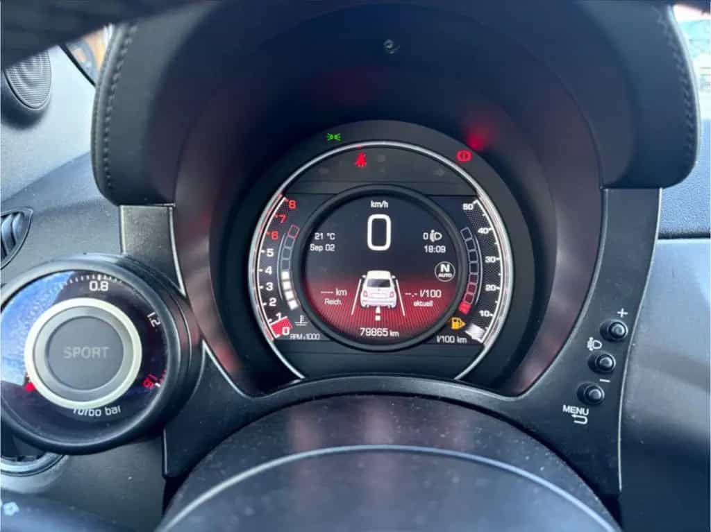 Abarth 595 Pista Led Pano MFL NAVI 09/2018-photo-15