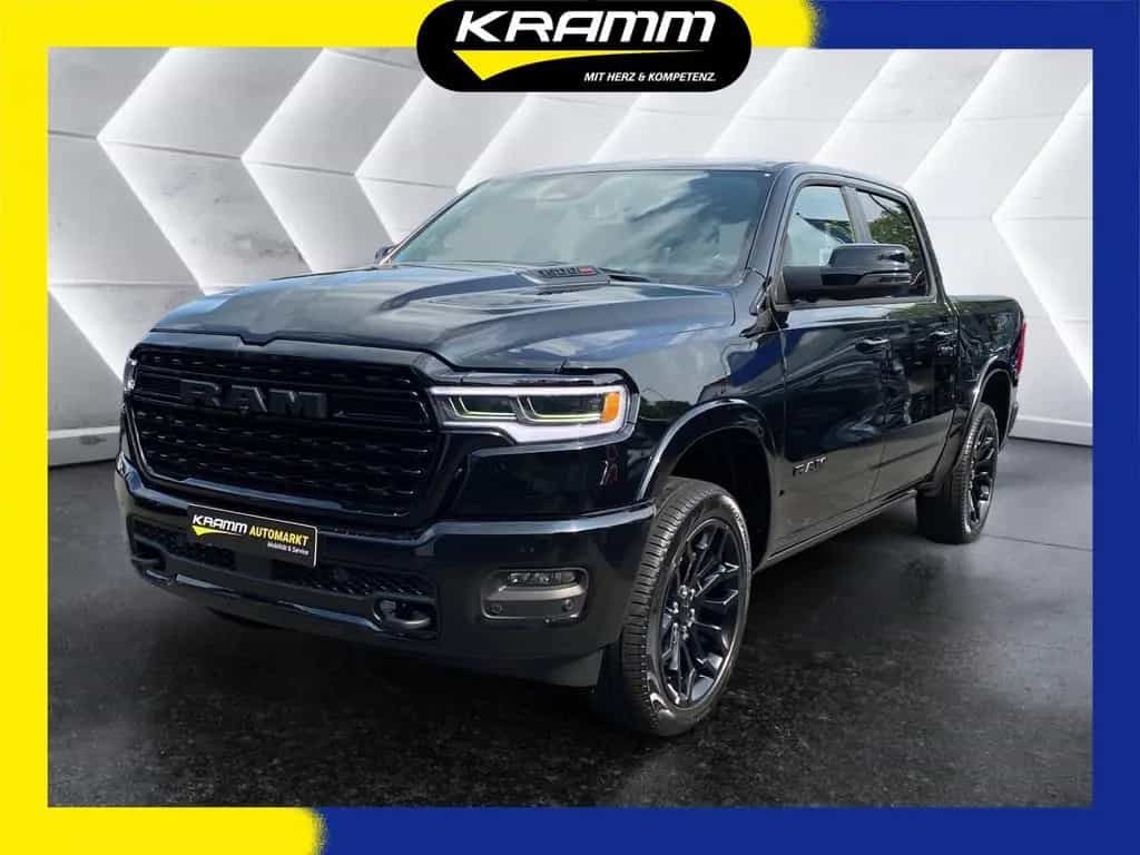 Dodge RAM 1500 Limited Night Tailgate*Head UP*Massage 11/2024-photo-1