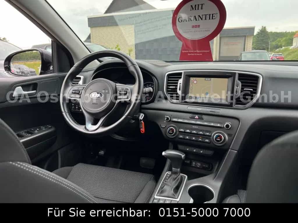 Kia Sportage Vision 4x4 2.0CRDi Automatik Kamera BT 07/2017-photo-11