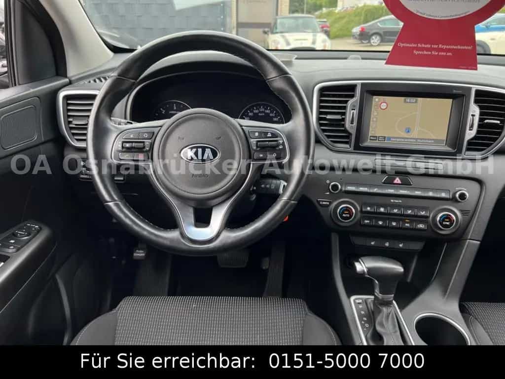Kia Sportage Vision 4x4 2.0CRDi Automatik Kamera BT 07/2017-photo-17