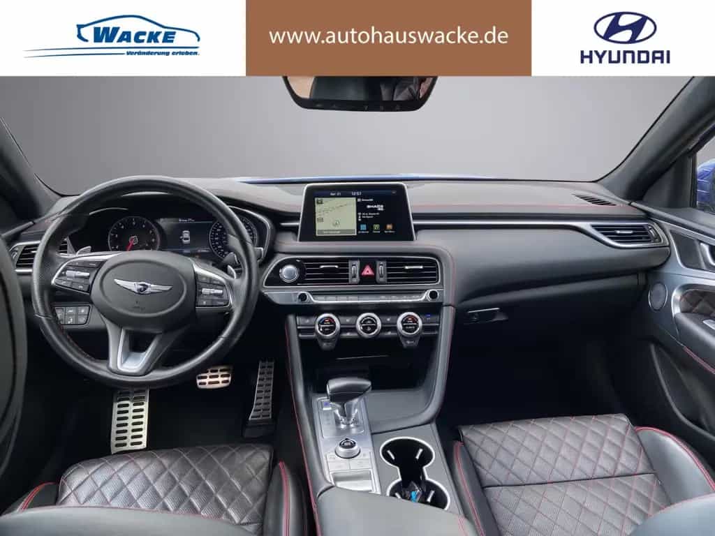 Genesis G70 3.3T HTRAC KAMERA NAVI SITZBELÜFTUNG 360° 07/2021-photo-11