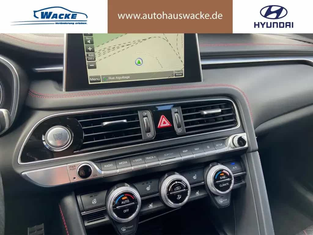 Genesis G70 3.3T HTRAC KAMERA NAVI SITZBELÜFTUNG 360° 07/2021-photo-13