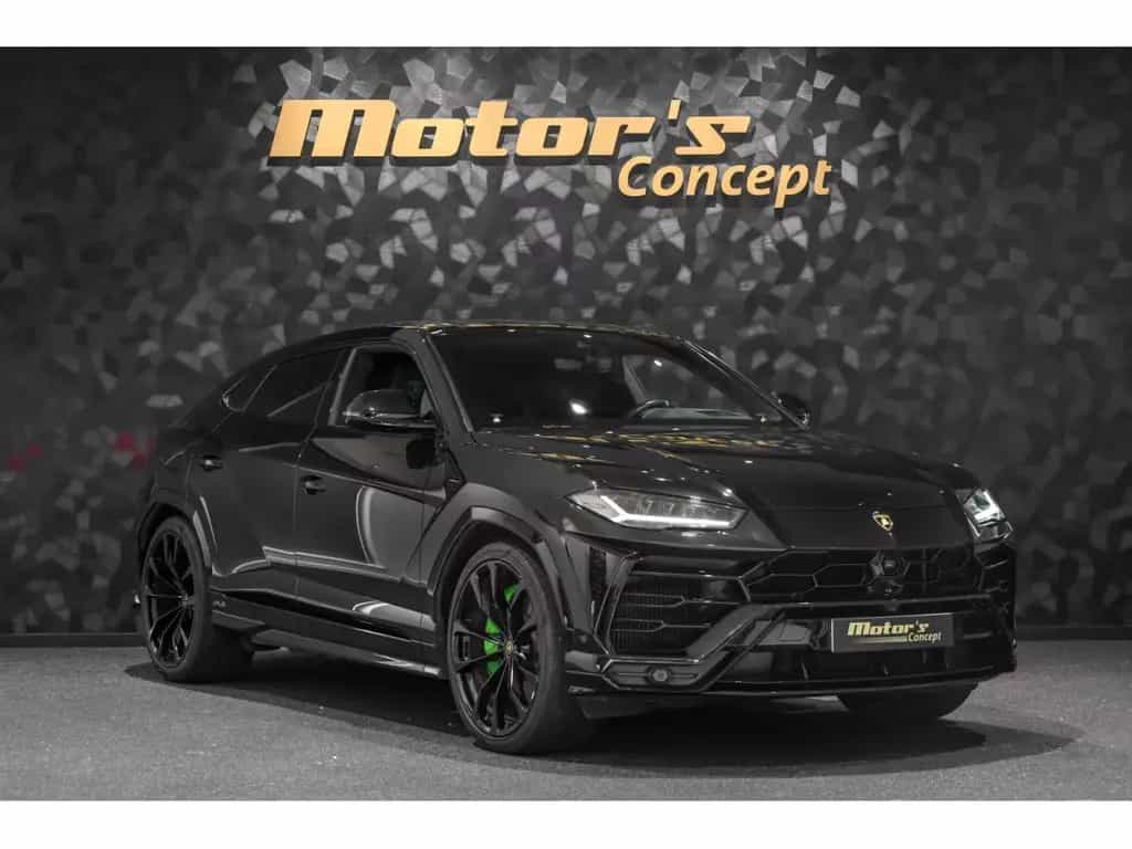 Lamborghini Urus V8 - NERO HELENE / VERDE 05/2021-photo-5