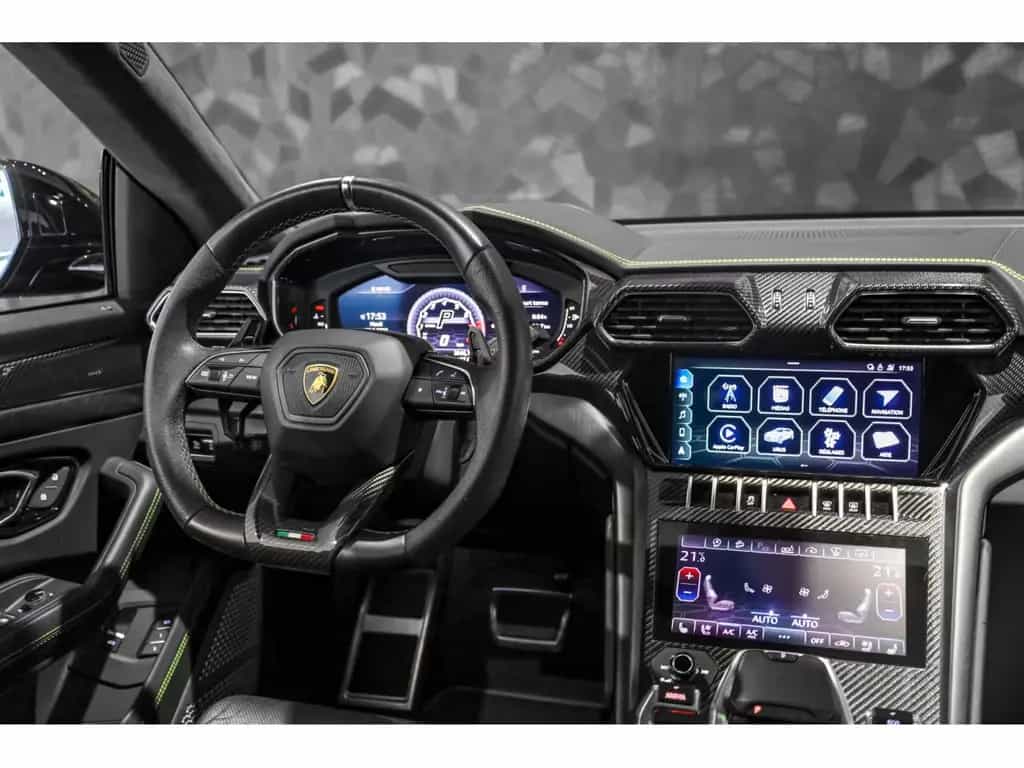 Lamborghini Urus V8 - NERO HELENE / VERDE 05/2021-photo-8