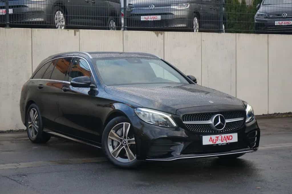 Mercedes-Benz C-Class T-Modell AMG Line LED Navi ACC Kamera AHK 08/2019-photo-5