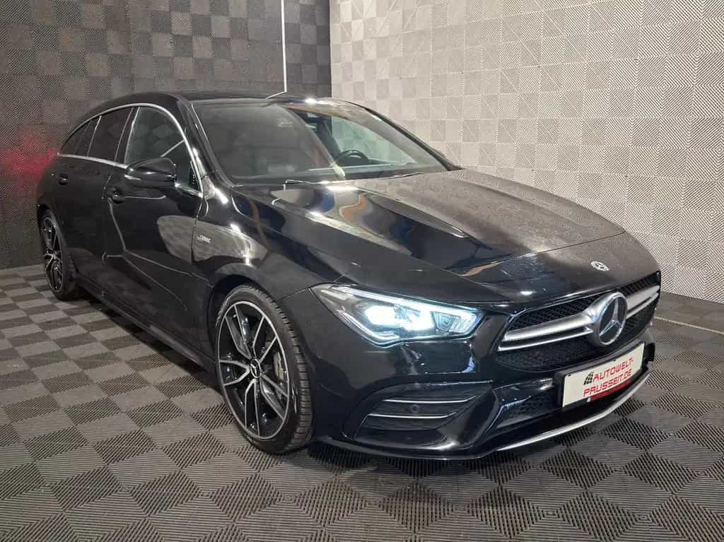 Mercedes-Benz CLA 35 AMG Shooting Brake CLA 35 AMG SB 4Ma.*LED*AHK-ACC-R.KAM-MBUX-SHZ-19 12/2021-photo-0