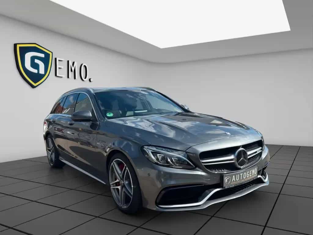 Mercedes-Benz C-Class 63 S T AMG PANO HUD NAVI ACC 360° BURMESTER 03/2017-photo-1