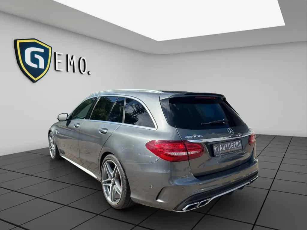 Mercedes-Benz C-Class 63 S T AMG PANO HUD NAVI ACC 360° BURMESTER 03/2017-photo-4