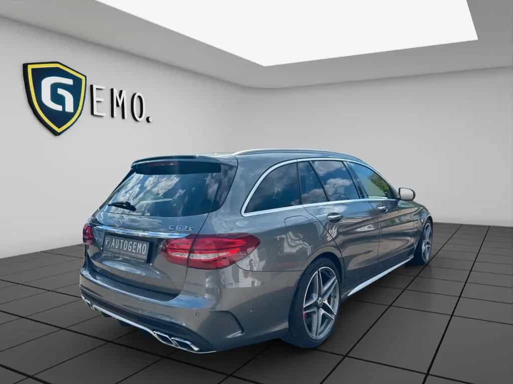 Mercedes-Benz C-Class 63 S T AMG PANO HUD NAVI ACC 360° BURMESTER 03/2017-photo-6