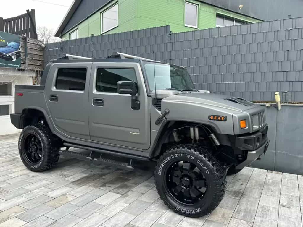 Hummer H2 6.2 V8 Luxury H2 SUT TRUCK-EXTREM UMBAU 07/2008-photo-11