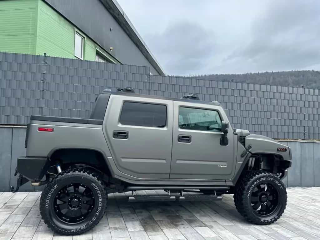 Hummer H2 6.2 V8 Luxury H2 SUT TRUCK-EXTREM UMBAU 07/2008-photo-9